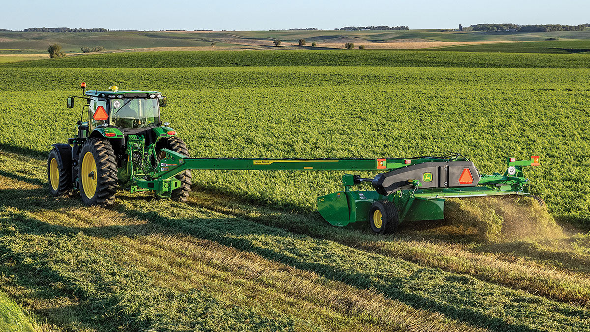 59116 John Deere hay equipment